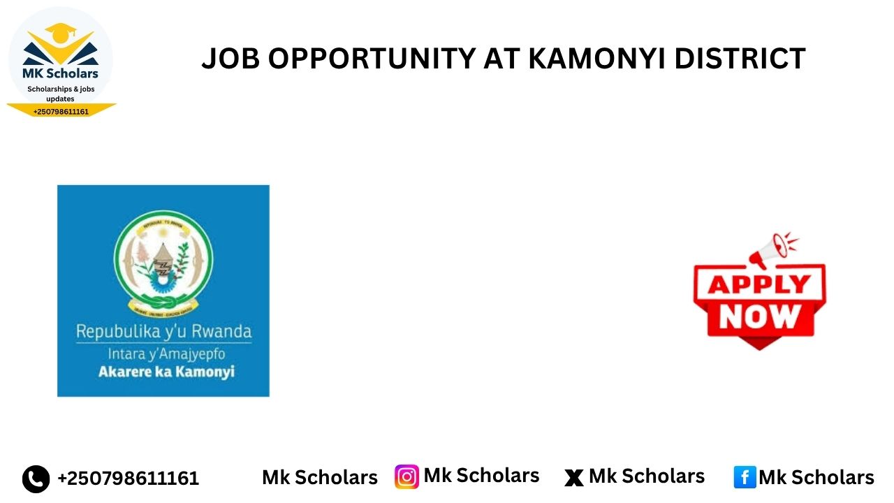 JOB OPPORTUNITY AT KAMONYI DISTRICT